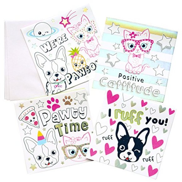 COPY - Kids Coloring Set --Travel Toys On The Go for girls. Erasable Colored Pe… - Picture 5 of 8